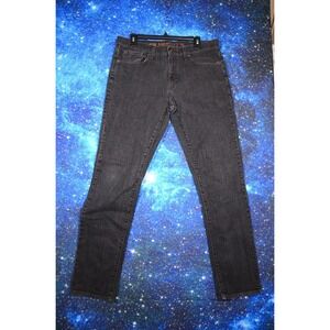 Urban Pipeline Max Flex Jeans Mens 34x32 Black Slim Fit‎ Stretch Denim Classic
